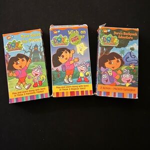 Dora the Explorer VHS Adventure Set - Multicolor